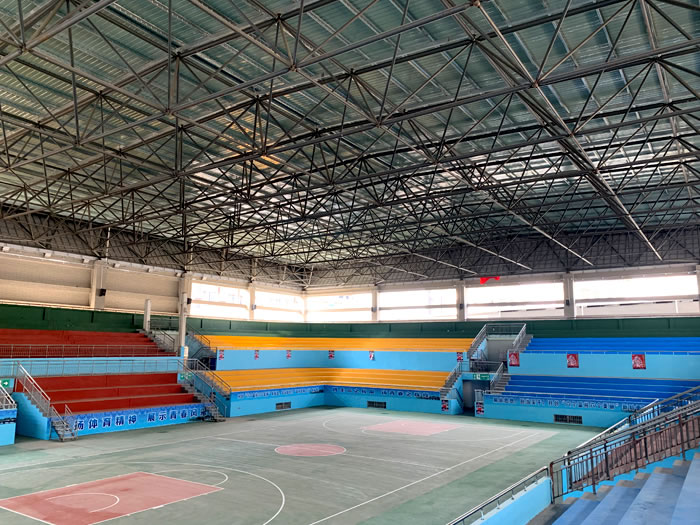 安康富川体育馆网架